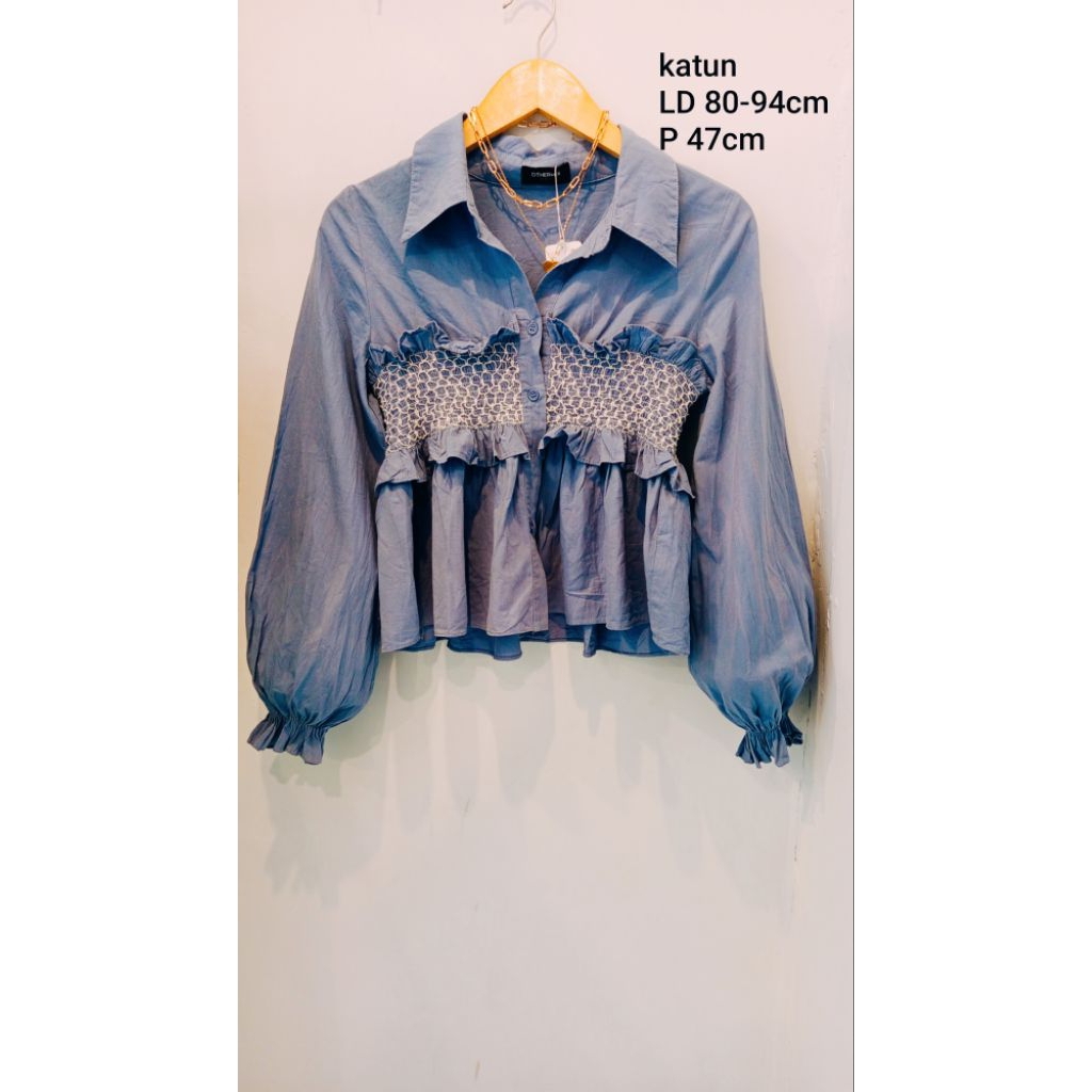 Atasan Wanita Blus Kemeja PL