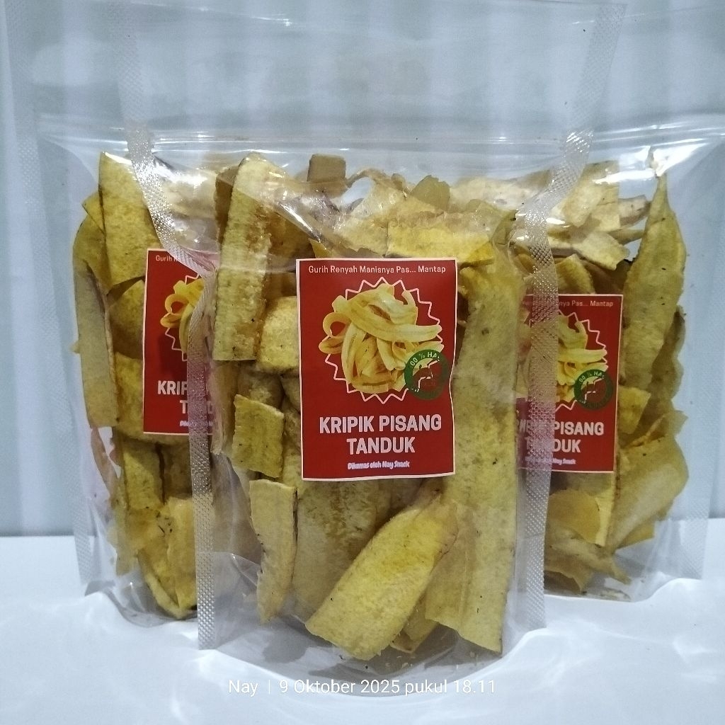 Kripik pisang tanduk