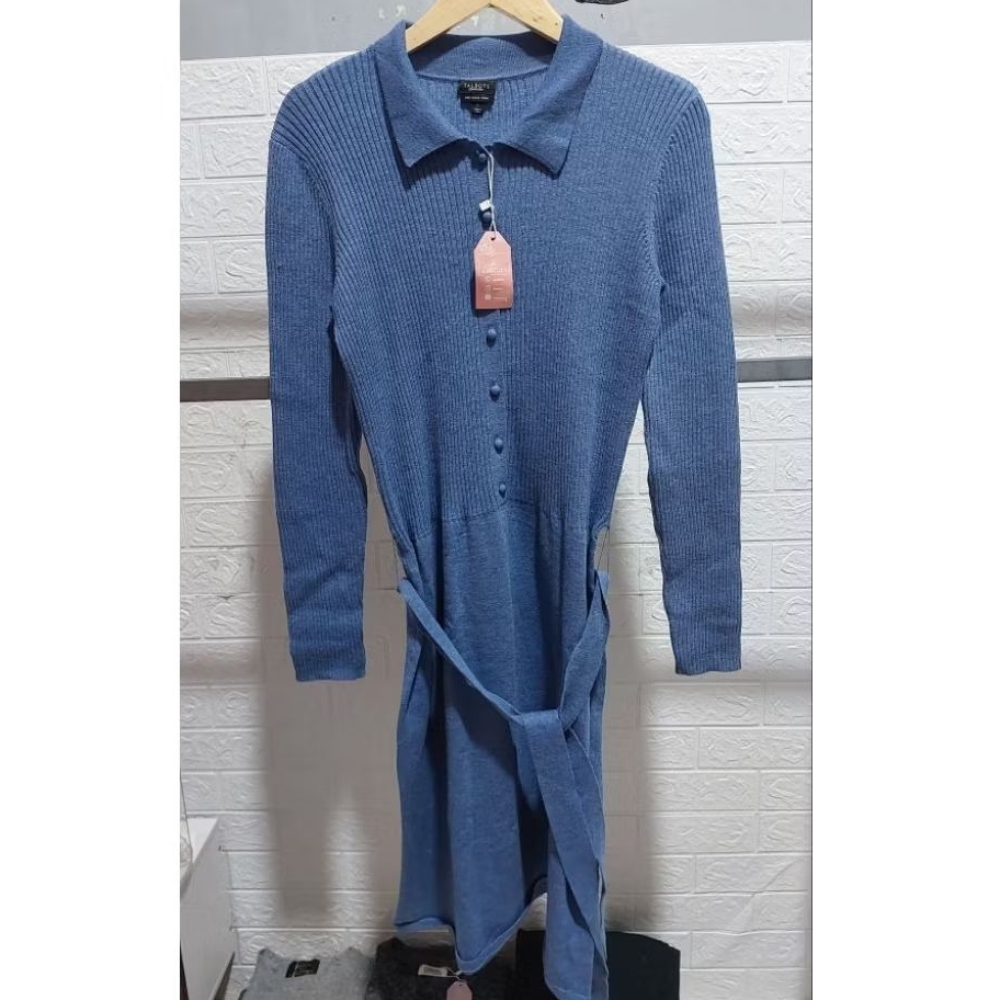 TALBOTS DRESS RAJUT LIDI BUSUI FRIENDLY DENIM