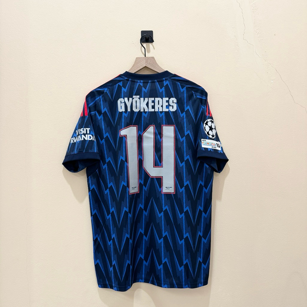 Jersey Original Arsenal Away 2025/2026 UCL Version Gyokeres #14
