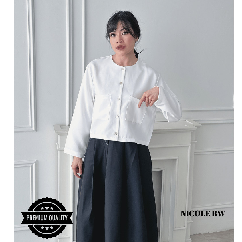 Cammomile NICOLE Jaket wanita Polycotton