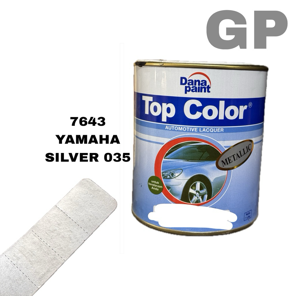 Top Color 7643 YAMAHA SILVER 035 || Cat Mobil