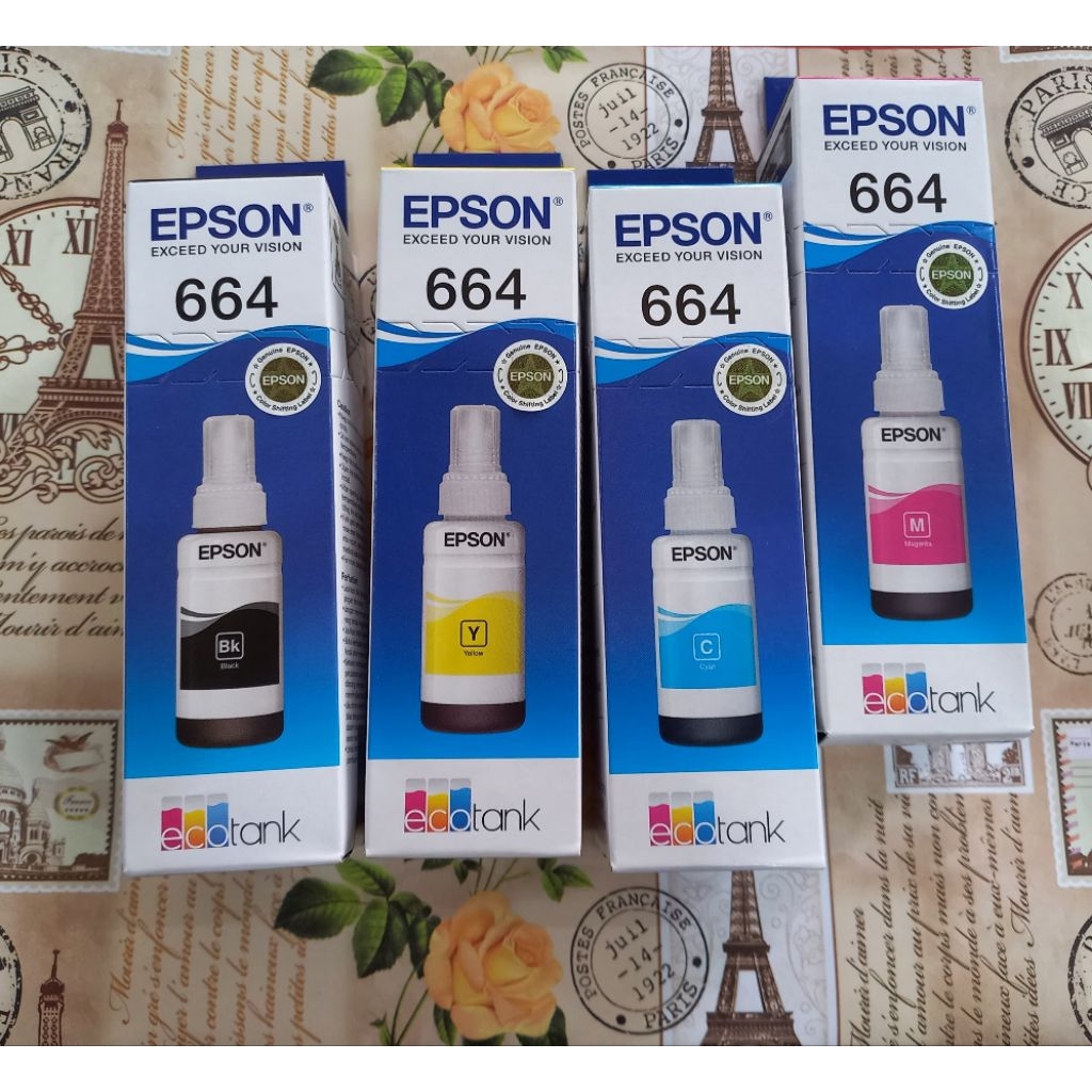 TINTA EPSON 664 ORIGINAL 100%