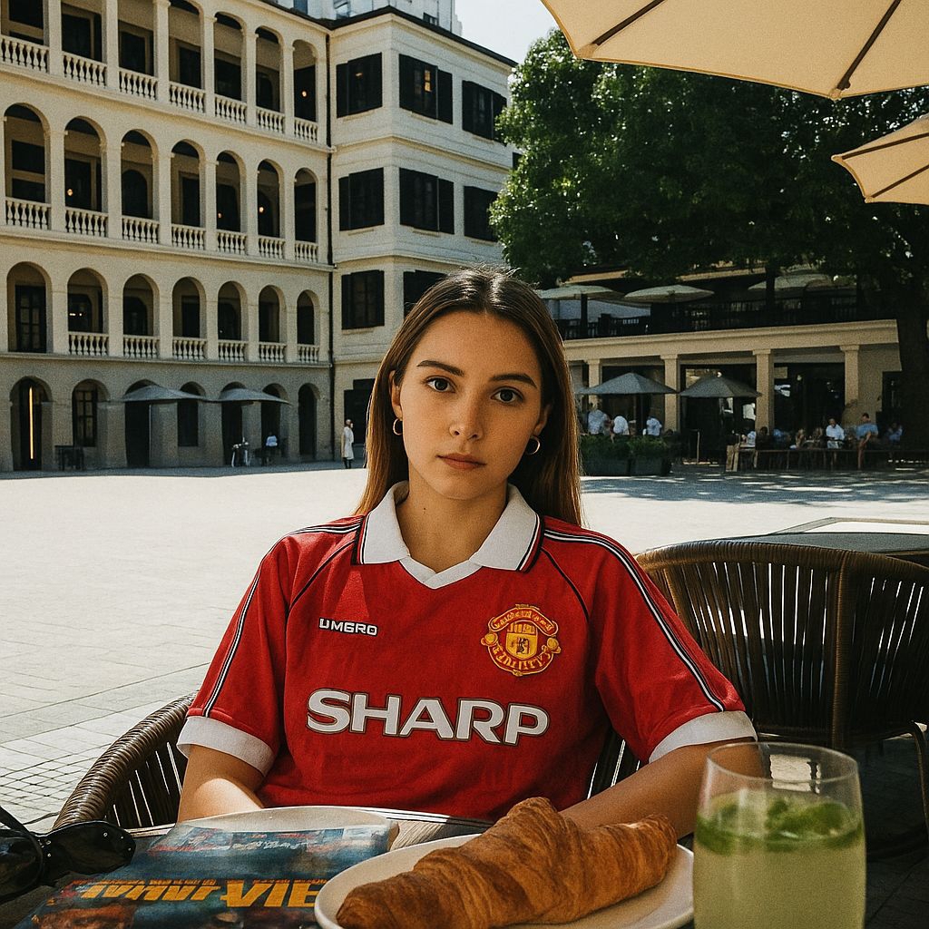 Nefertari Jersey vintage Jersey bola Retro 1996-1998 Home Umbro