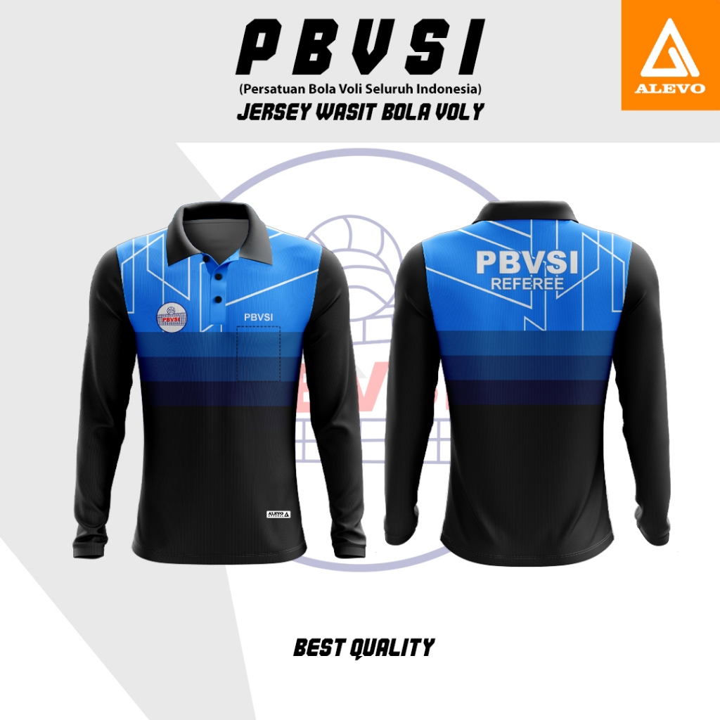 JERSEY WASIT VOLLY PRINTING PREMIUM HARGA PROMO BAJU POLO PBVSI BAJU SERAGAM WASIT VOLLEY