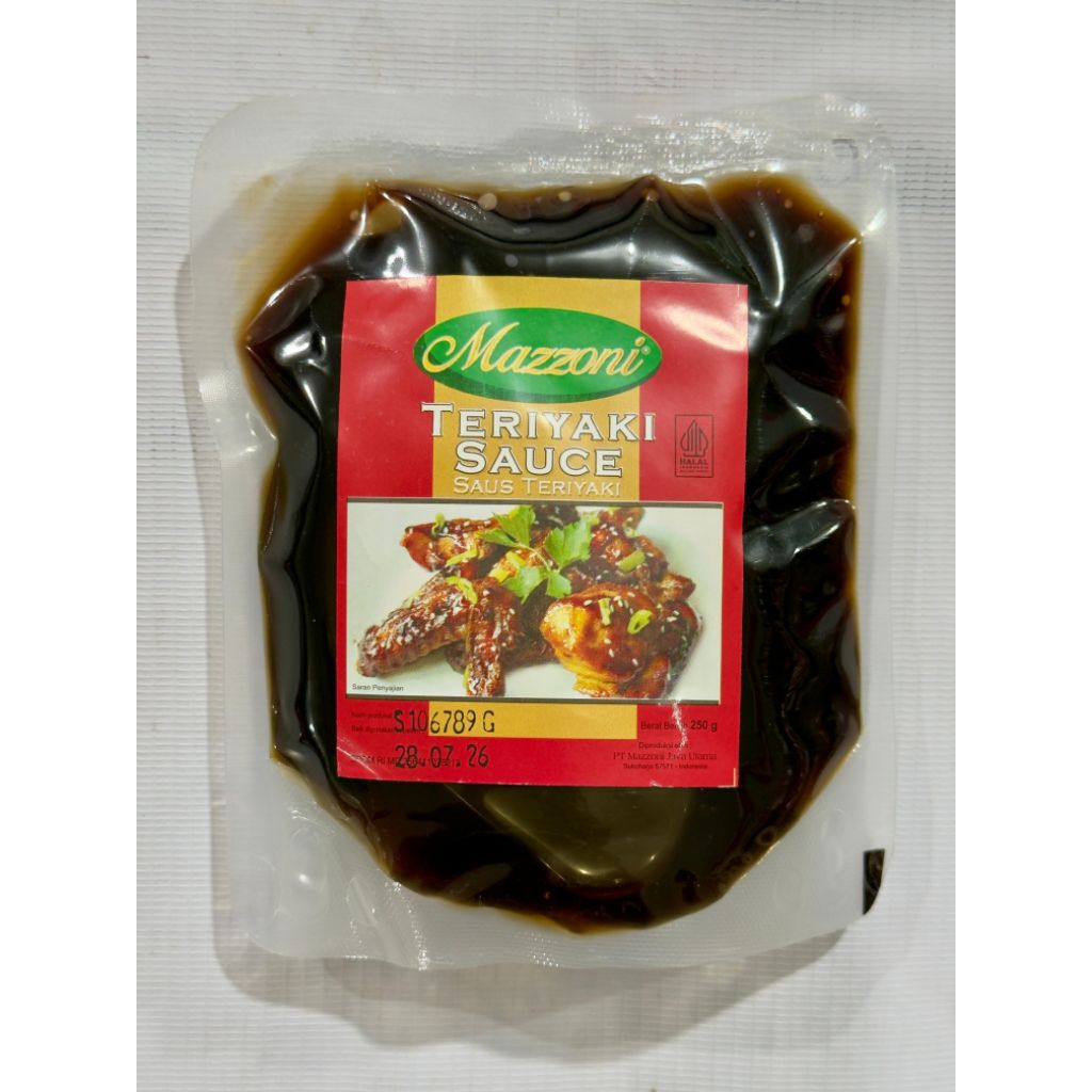 MAZZONI saus teriyaki 250gr