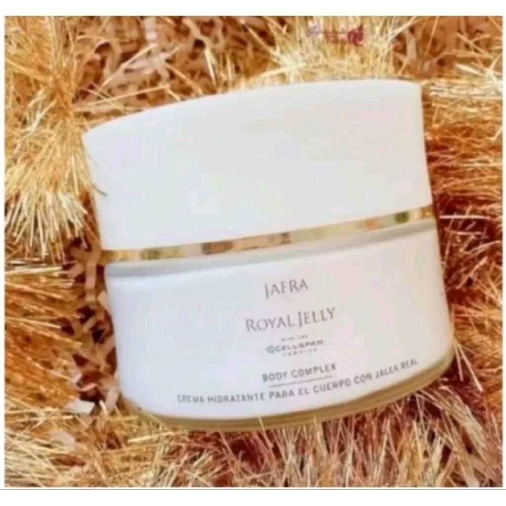JAFRA ROYAL JELLY BODY COMPLEX body cream perawatan kulit tubuh memudarkan stretcmark keloid