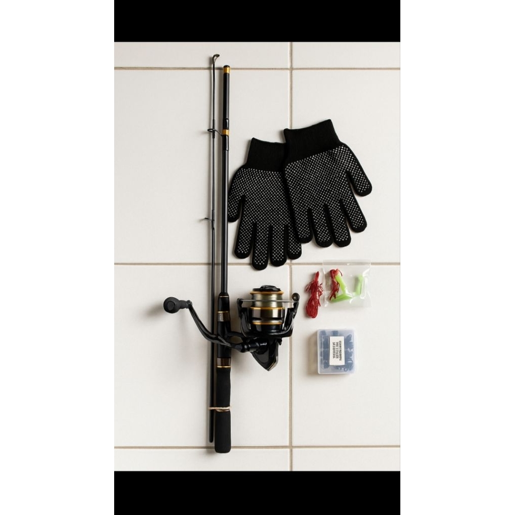 Joran pancing lentur Daiwa 1set