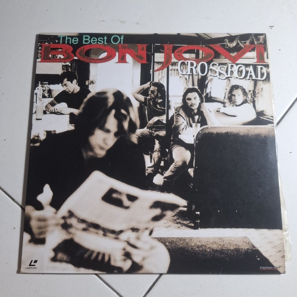 Laser Disc Musik The Best Of Bon Jovi - Cross Road Second