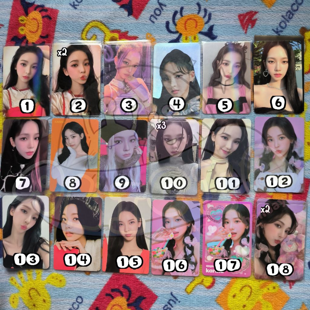PC PHOTOCARD KARINA AESPA