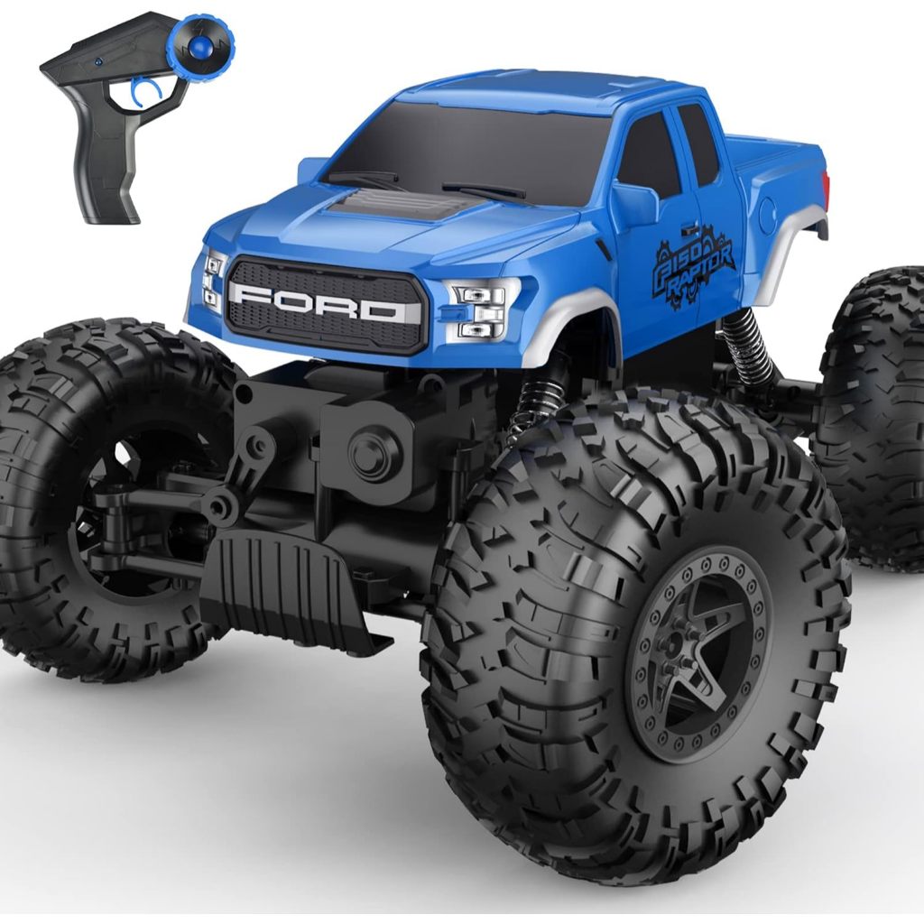 DOUBLE E Ford Raptor F150 RC Car 4WD Monster Trucks for Boys