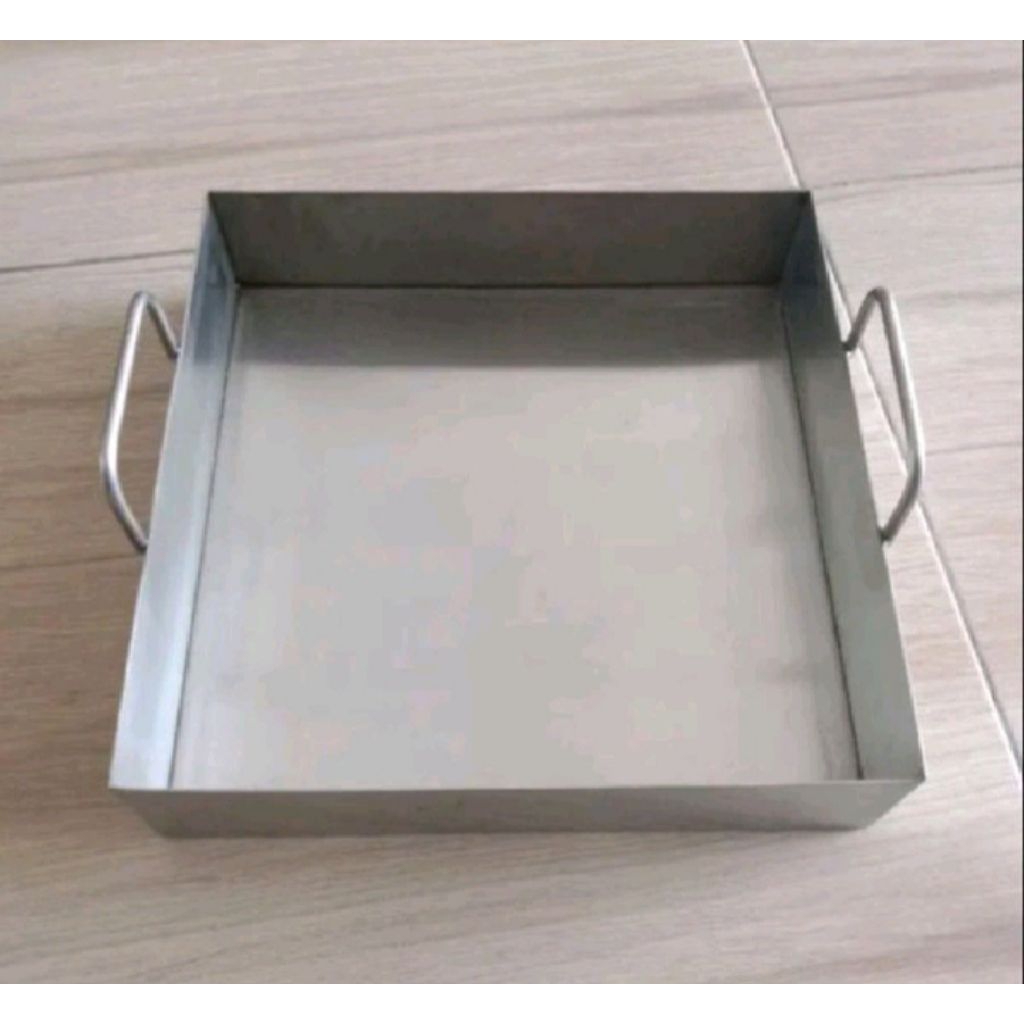 Wajan Donat Stainless Kotak / Penggorengan Donat Stainless Serbaguna