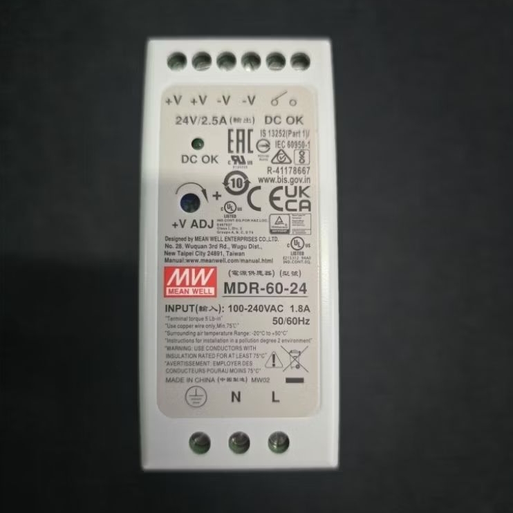 MEANWELL MDR-60-24 MEANWELL Switching Power Supply ORI