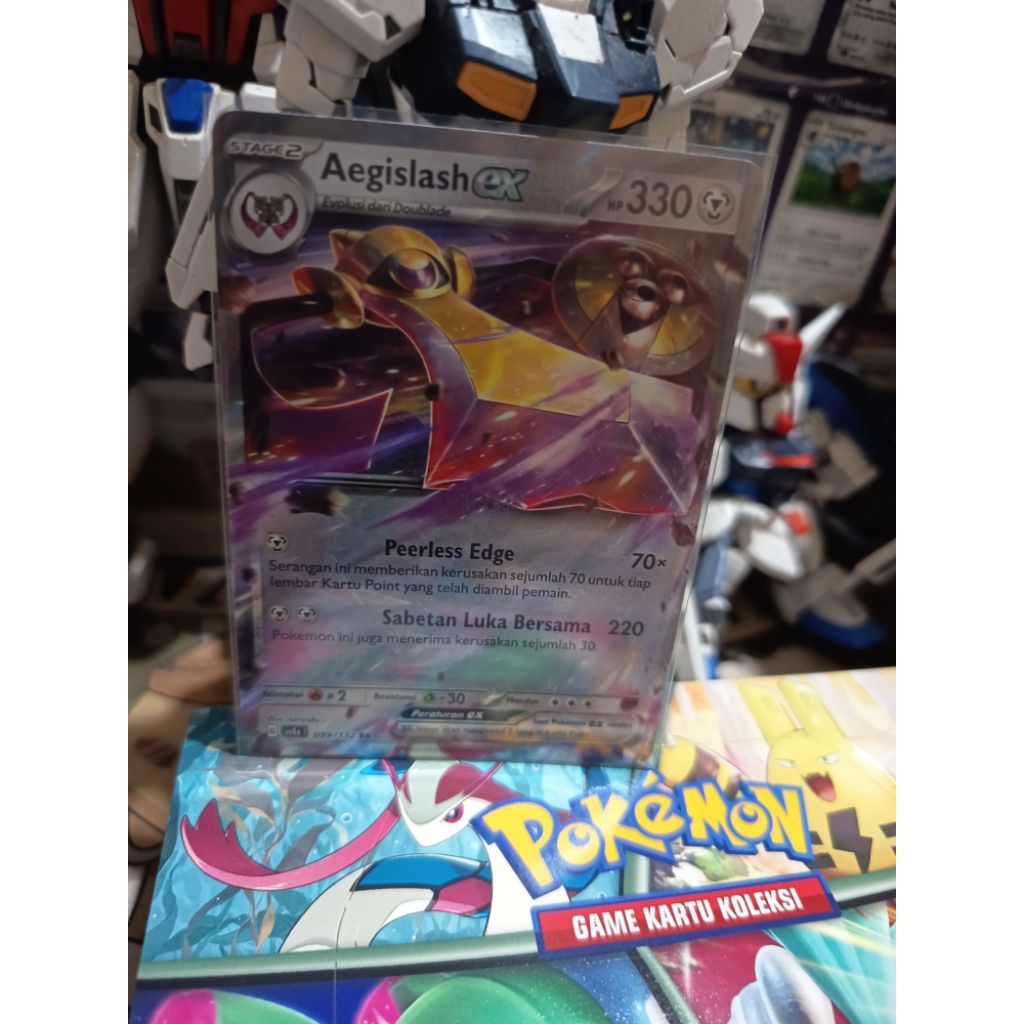Aegislash ex 099/132 RR - Set Pertemuan Paradoks - Pokemon TCG Indonesia