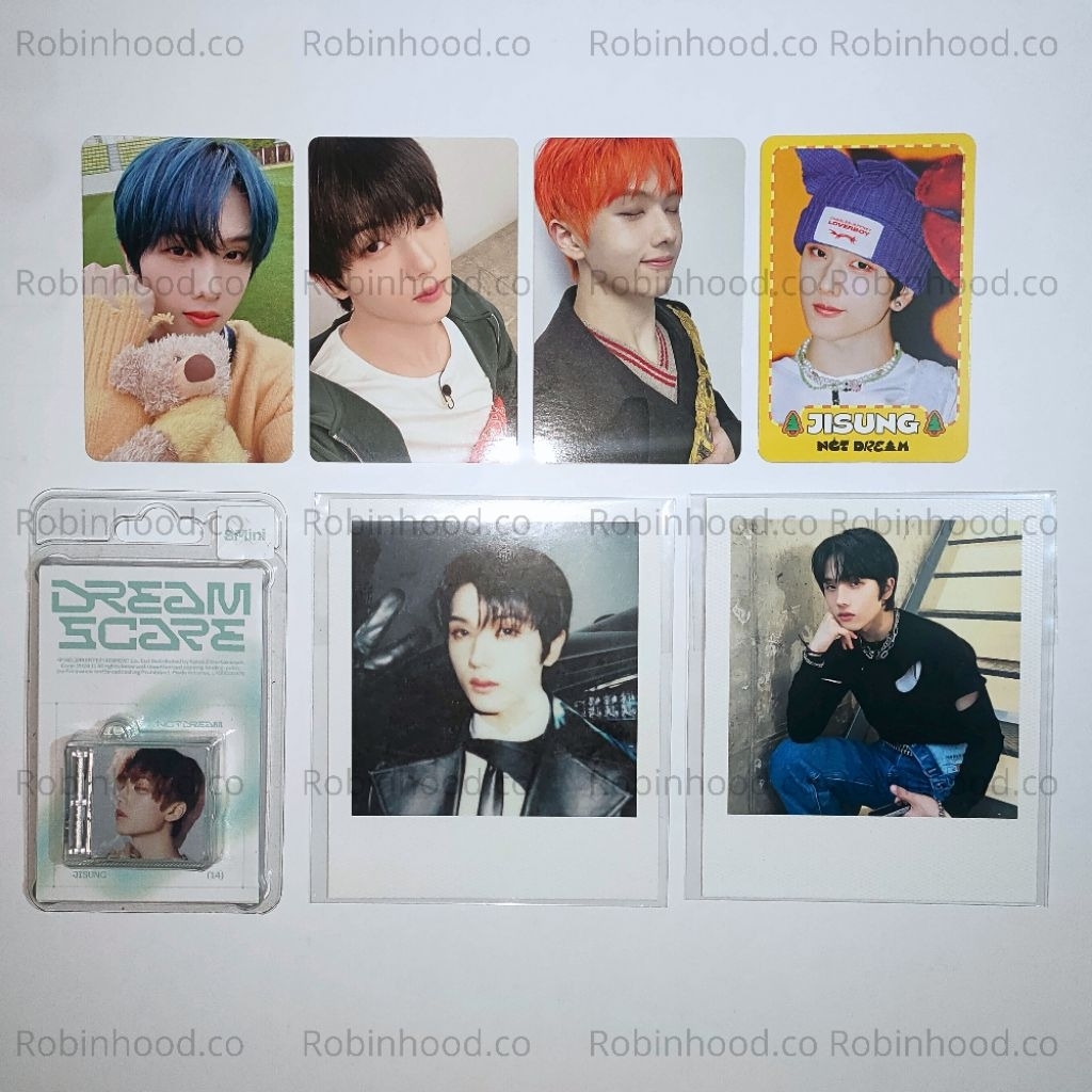 Photocard official pc jisung NCT Dream dream()scape smoothie sg24 season greeting 2024 photopack yes