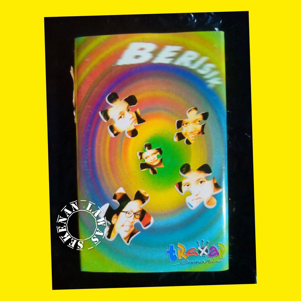 Kaset Traxap - Berisik / Buaya Darat (Cover Samping Ada Tempelan Nomer) / Band Asuhan Bimbim Slank