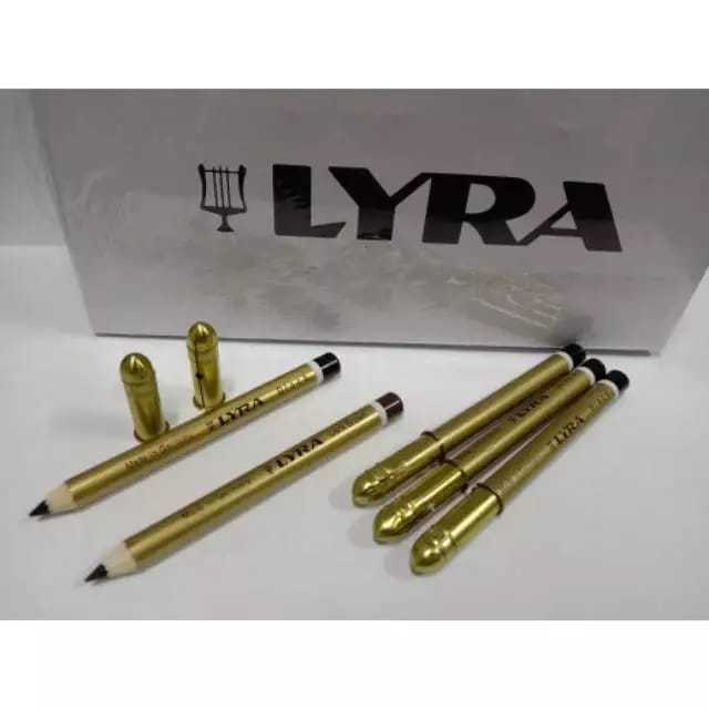 Pensil alis Lyra Pensil arab Celak Arab Sipat mata Original