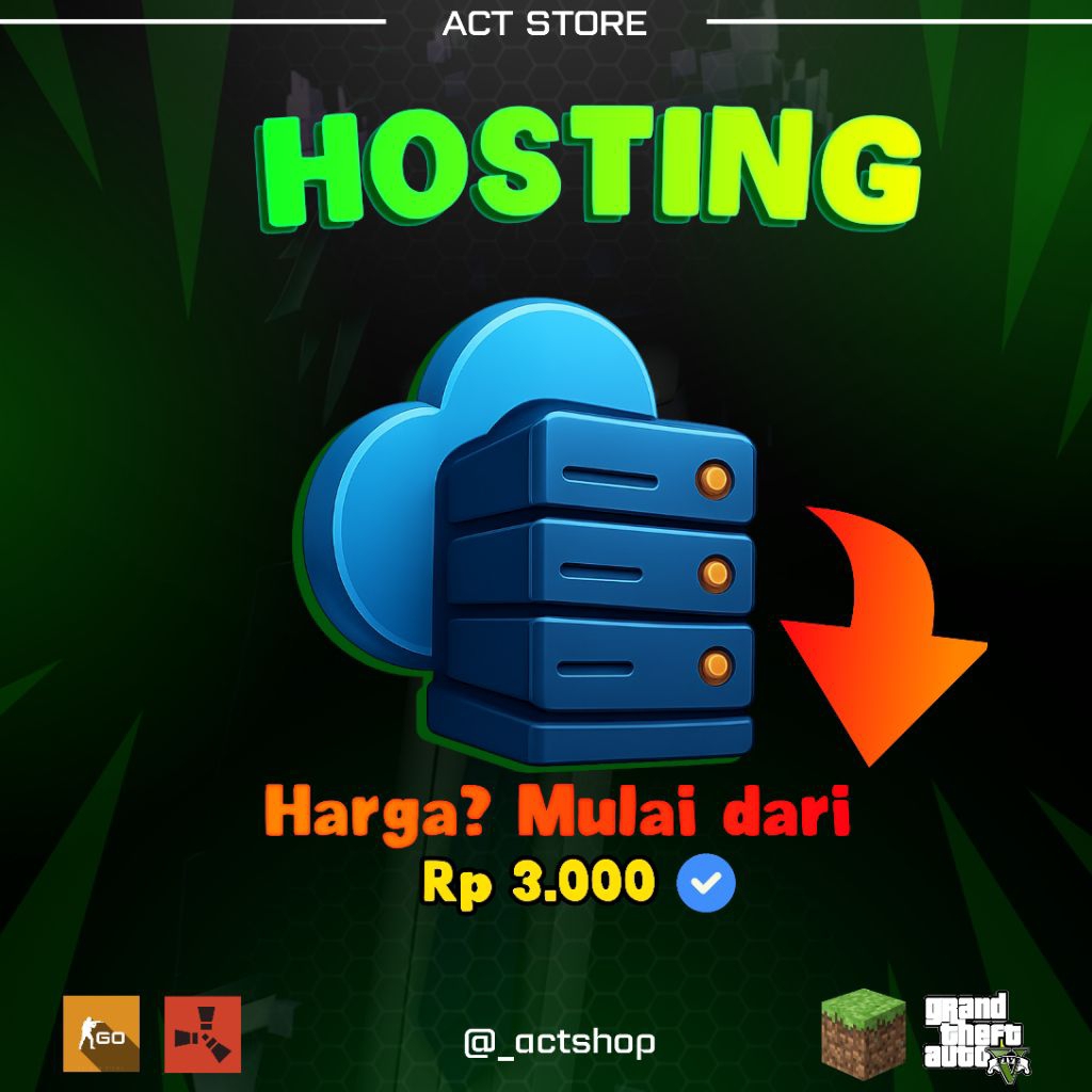 Layanan Hosting Minecraft Murah, Stabil & 24 Jam Aktif – Garansi Anti Down
