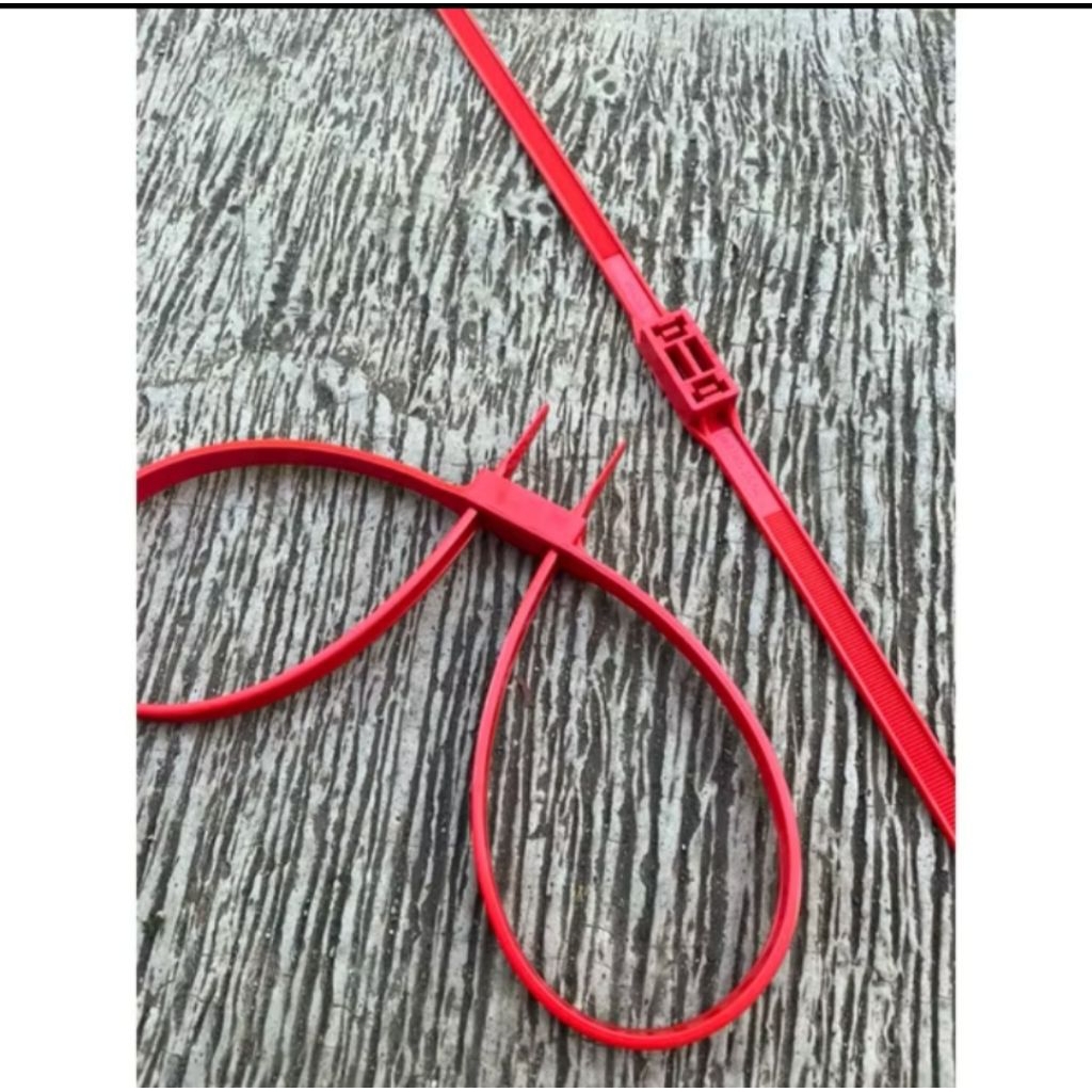 Doubel Ties Borgol polri Lengan Merah Original