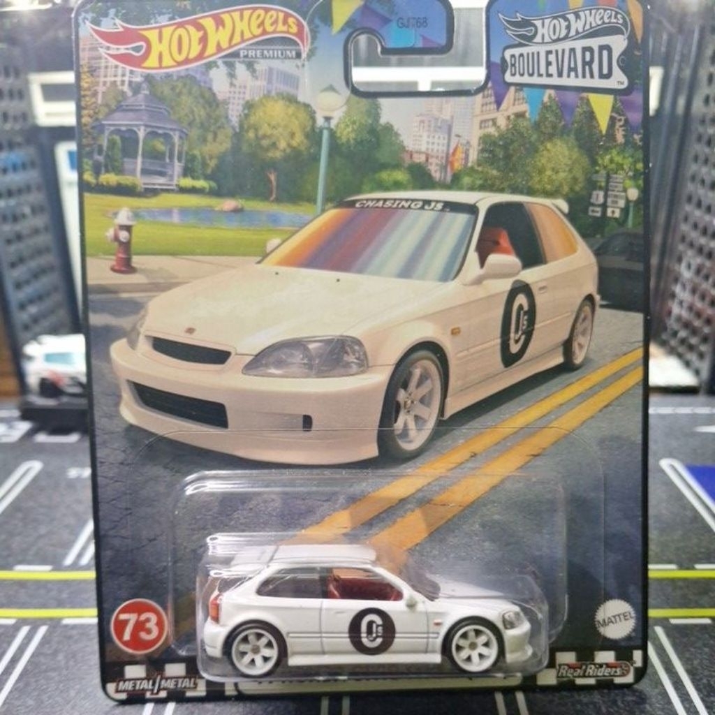HotWheels Premium Honda Civic EK9 (BOULEVARD)