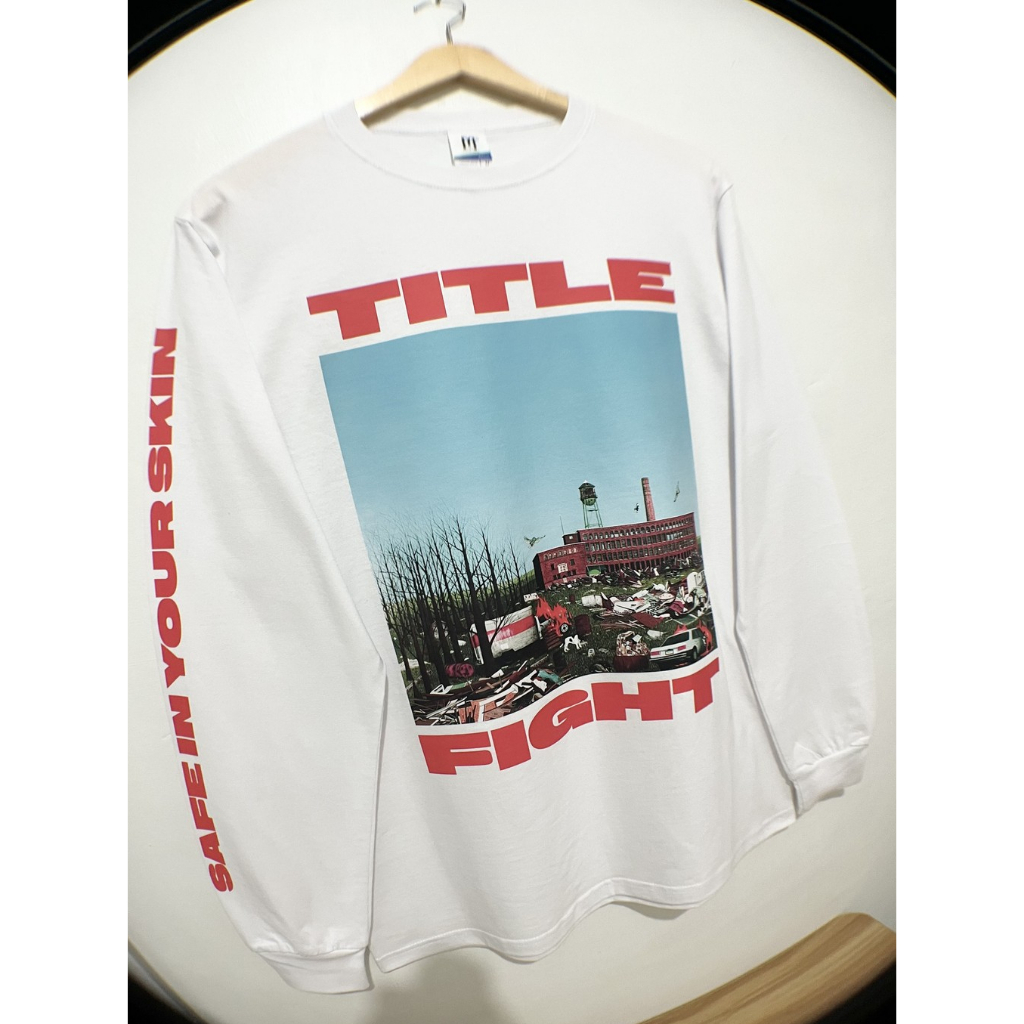 T-shirt Band Bootleg | Title Fight (Shed) | Long Sleeve White