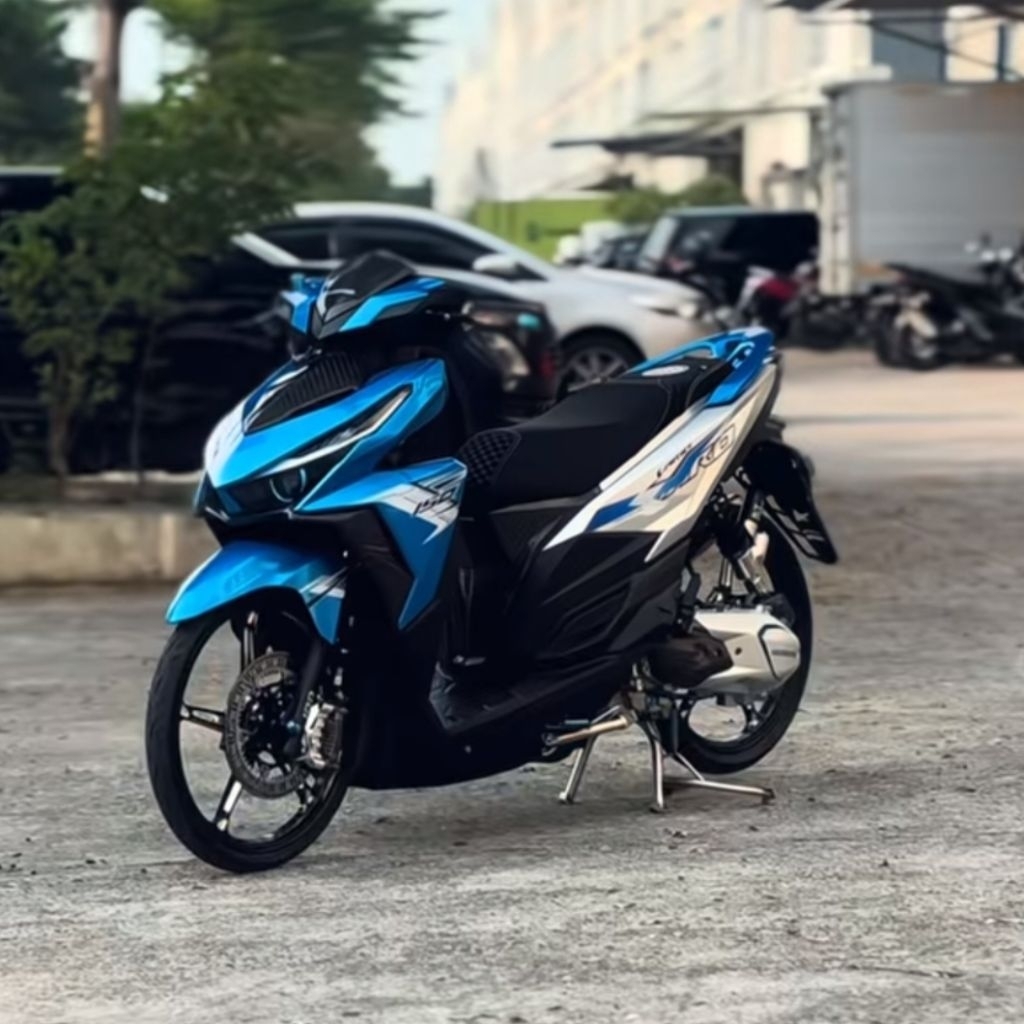 STRIPING TRANSPARAN VARIO LED OLD 125 150 CUSTOM VARIO VIETNAM STYLE