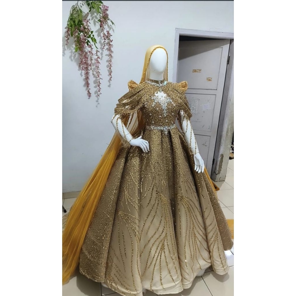 GAUN PENGANTIN BARBIE MODERN//GAUN MODERN