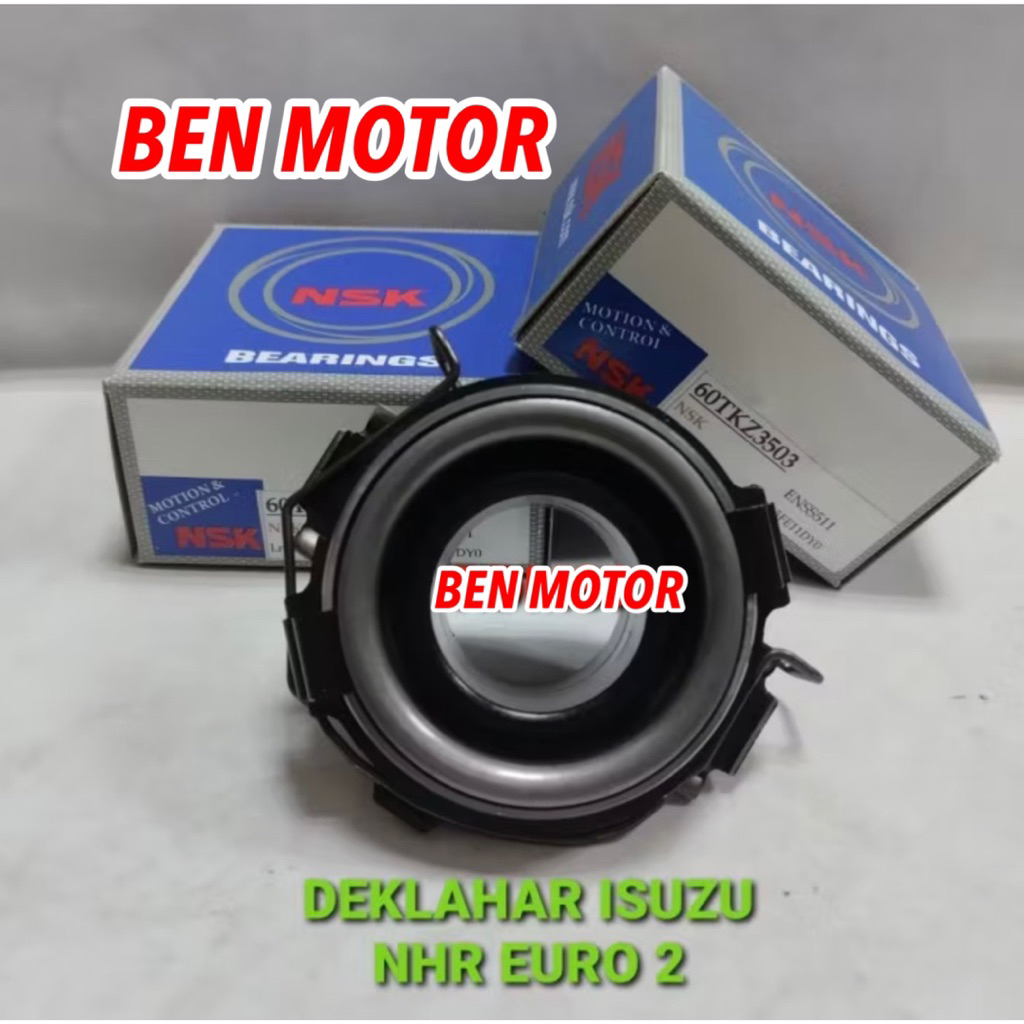 Dek Drag Lahar Bearing Kopling NHR55 EURO 2 60TKZ3503 NSK ASLI - BEN MOTOR