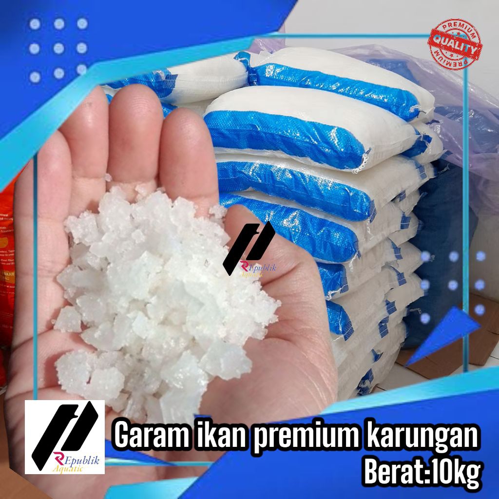 Garam ikan krosok karungan 10kg /garam krosok karungan / garam karungan / garam ikan /garam madura /