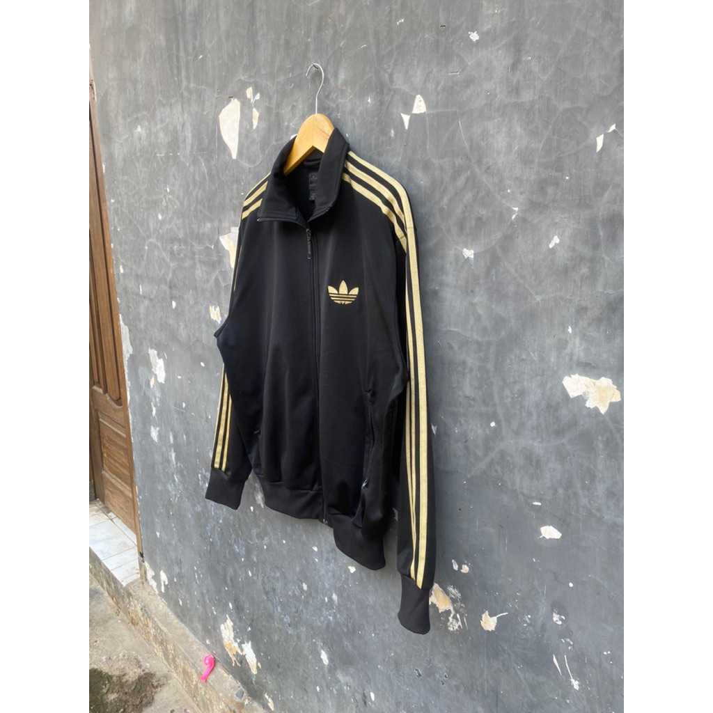 Tracktop Adidas Firebird Black Gold