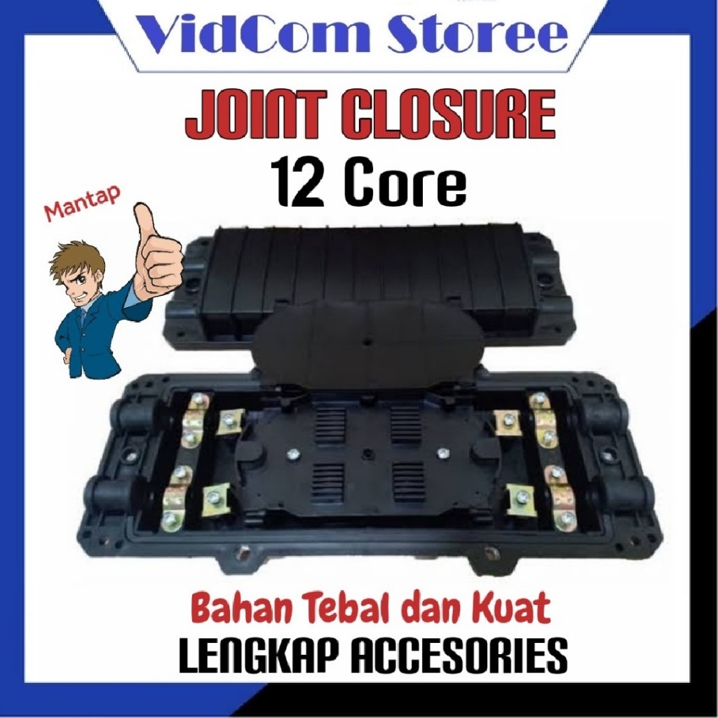 Joint Closure Mini Fiber Optic 12 - 24 Core