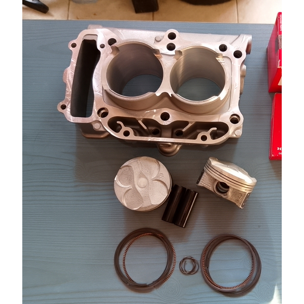 Blok Piston CBR 250RR SP QS - Piston Set CBR 250RR SP - Blok Set Piston CBR 250RR Sp QsK64J