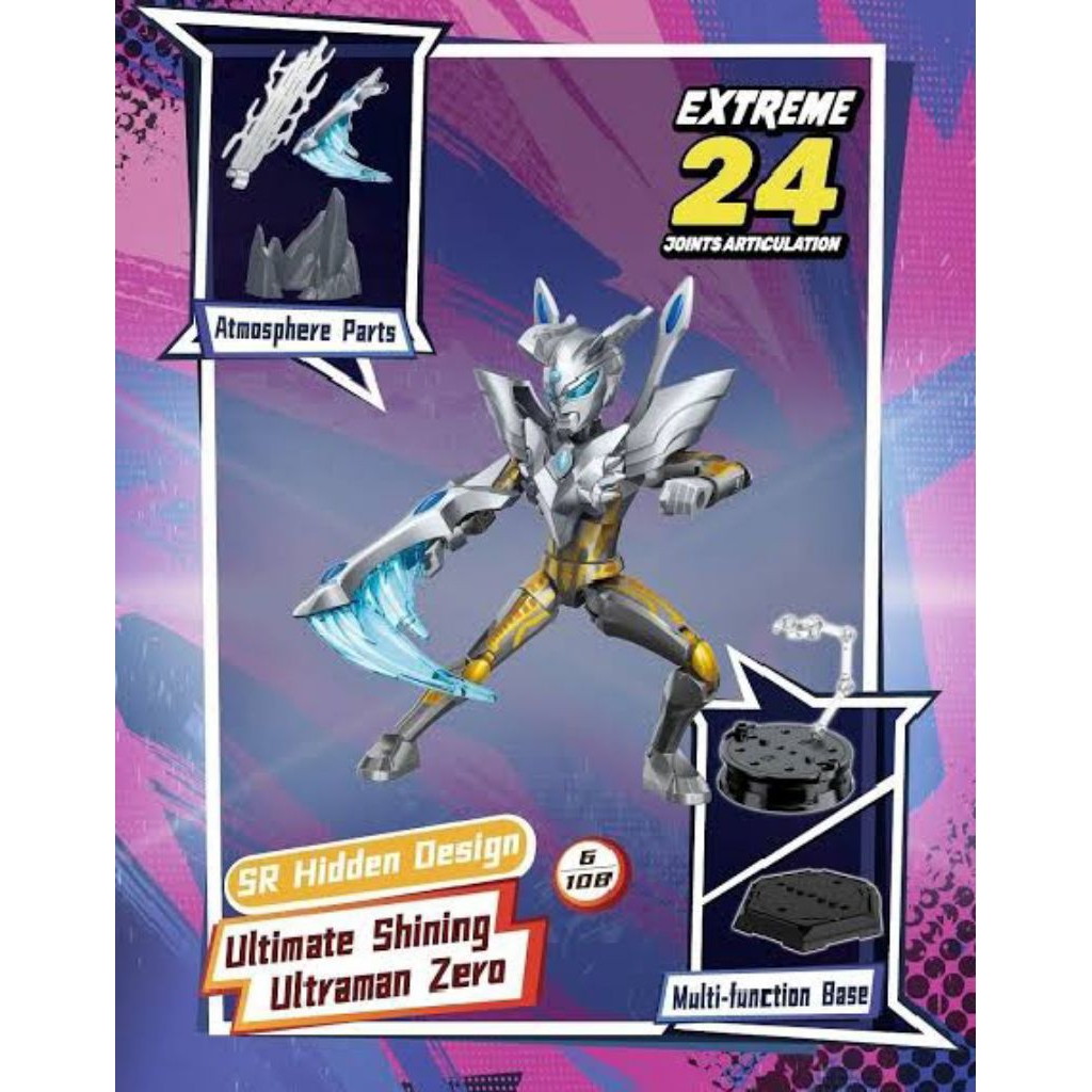 Keepplay Zero Vol.01 - ULTRAMAN ULTIMATE SHINING ZERO (SR SECRET HIDDEN)