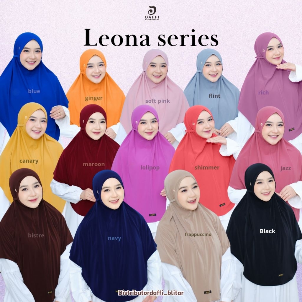 Daffi Hijab _ LEONA SERIES _ Hijab syar'i