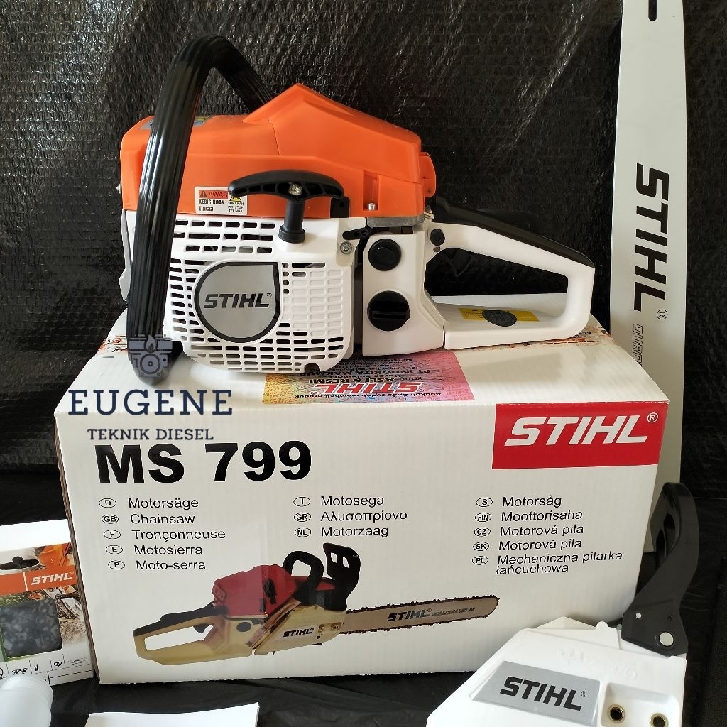 TERMURAH CHAINSAW / SENSO 799 STIHL MESIN GERGAJI KAYU BAR 22 INCH STIHL NEW ORIGINAL