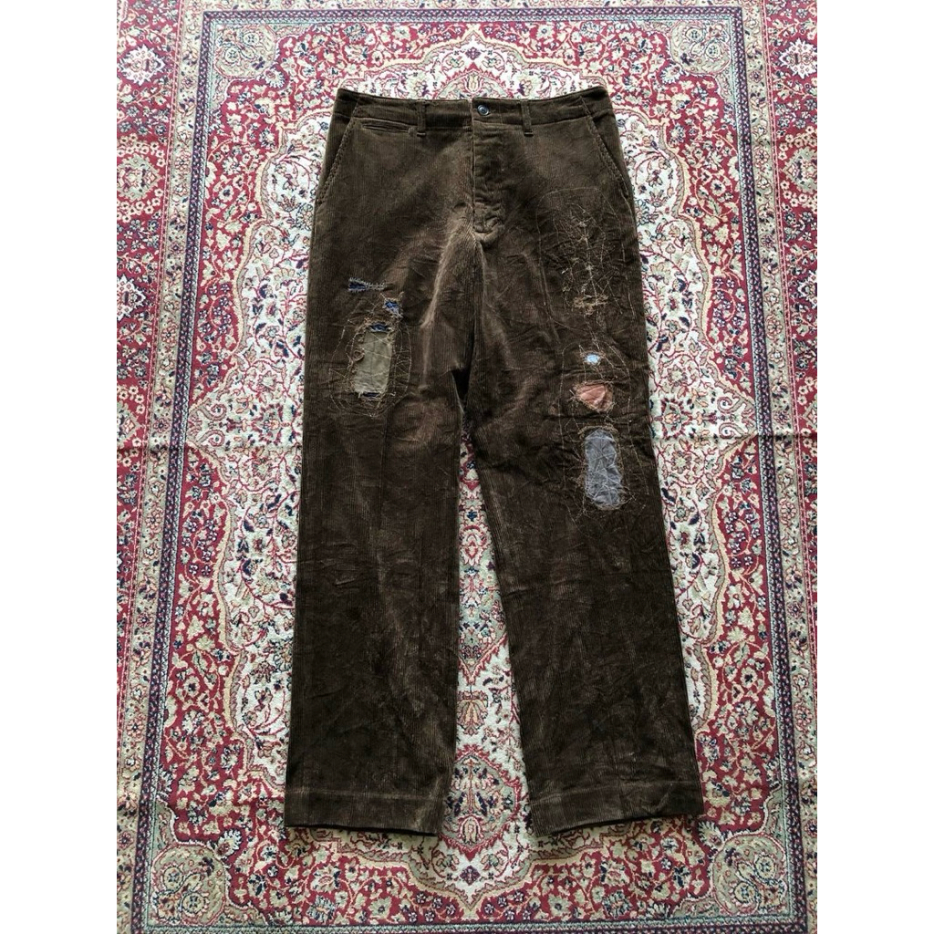 Celana The rugged house japan rework corduroy pants HG776