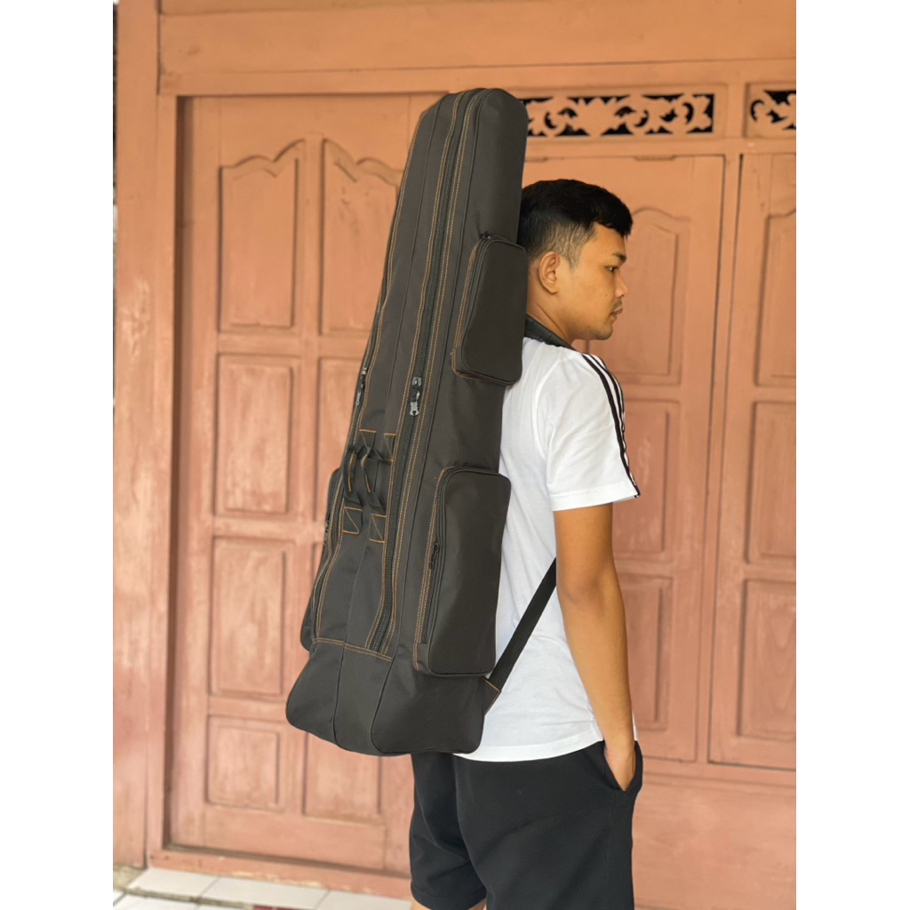 TAS PANCING 100CM DUA RUANG BAHAN TERPAL TRUK