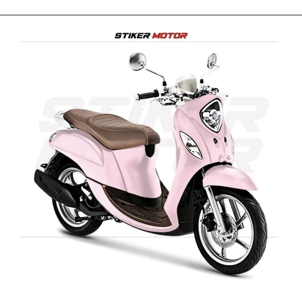 decal stiker fino grande Pink pastel soft