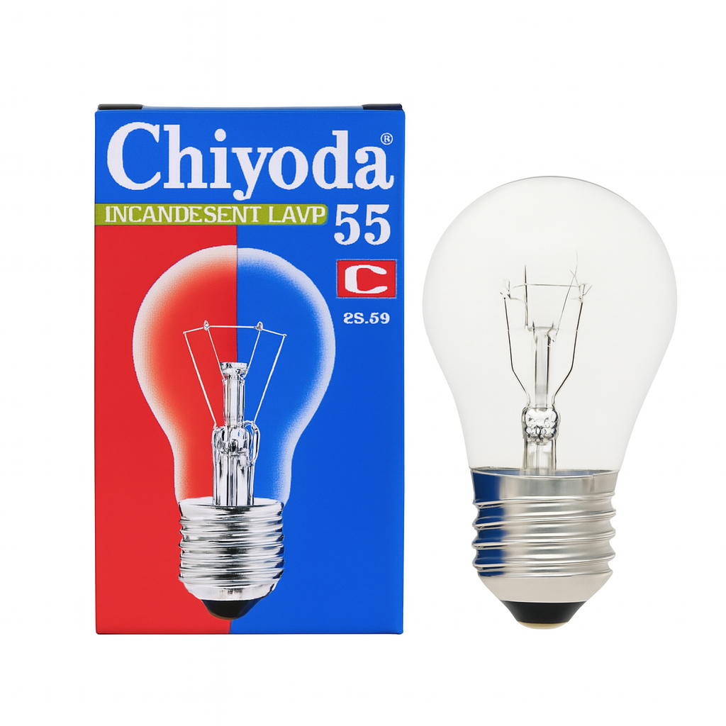 BOLA LAMPU PIJAR CHIYODA READY 5WATT SAMPAI 200WATT