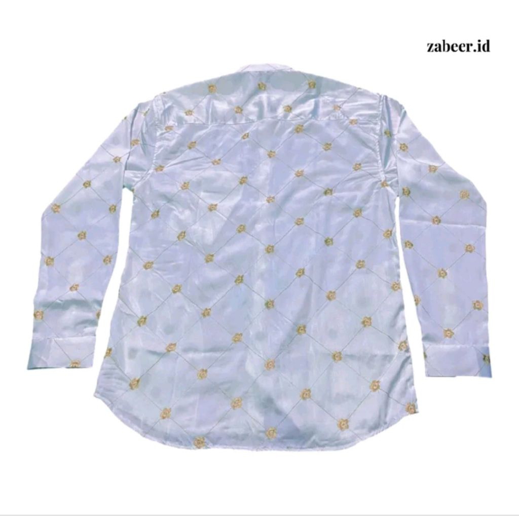 Zabeer kemeja koko brukat full bordir