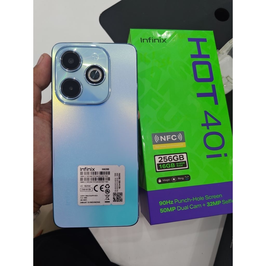 INFINIX HOT 40i RAM 8/256GB
