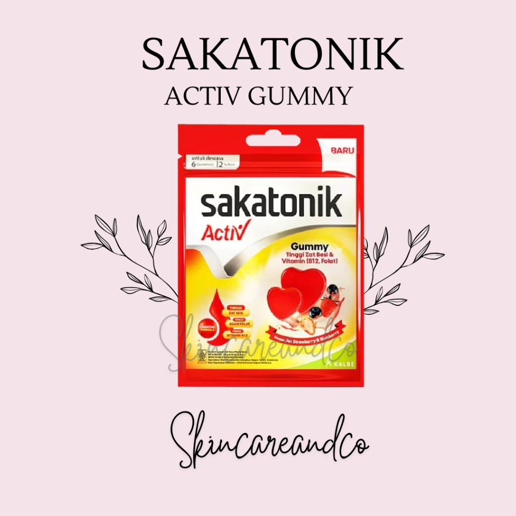 SAKATONIK ACTIV GUMMY - MULTIVITAMIN ZAT BESI
