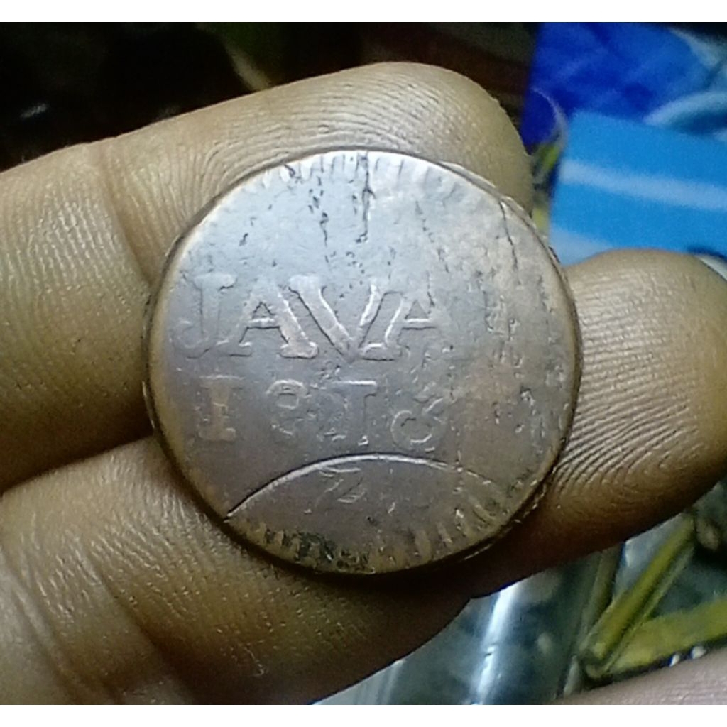 Koin 1/2 St British East Indies 1813