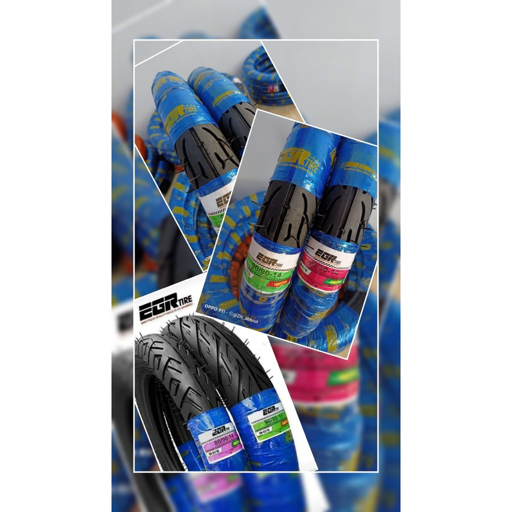 Ban luar motor egr 80/90 90/90 1set