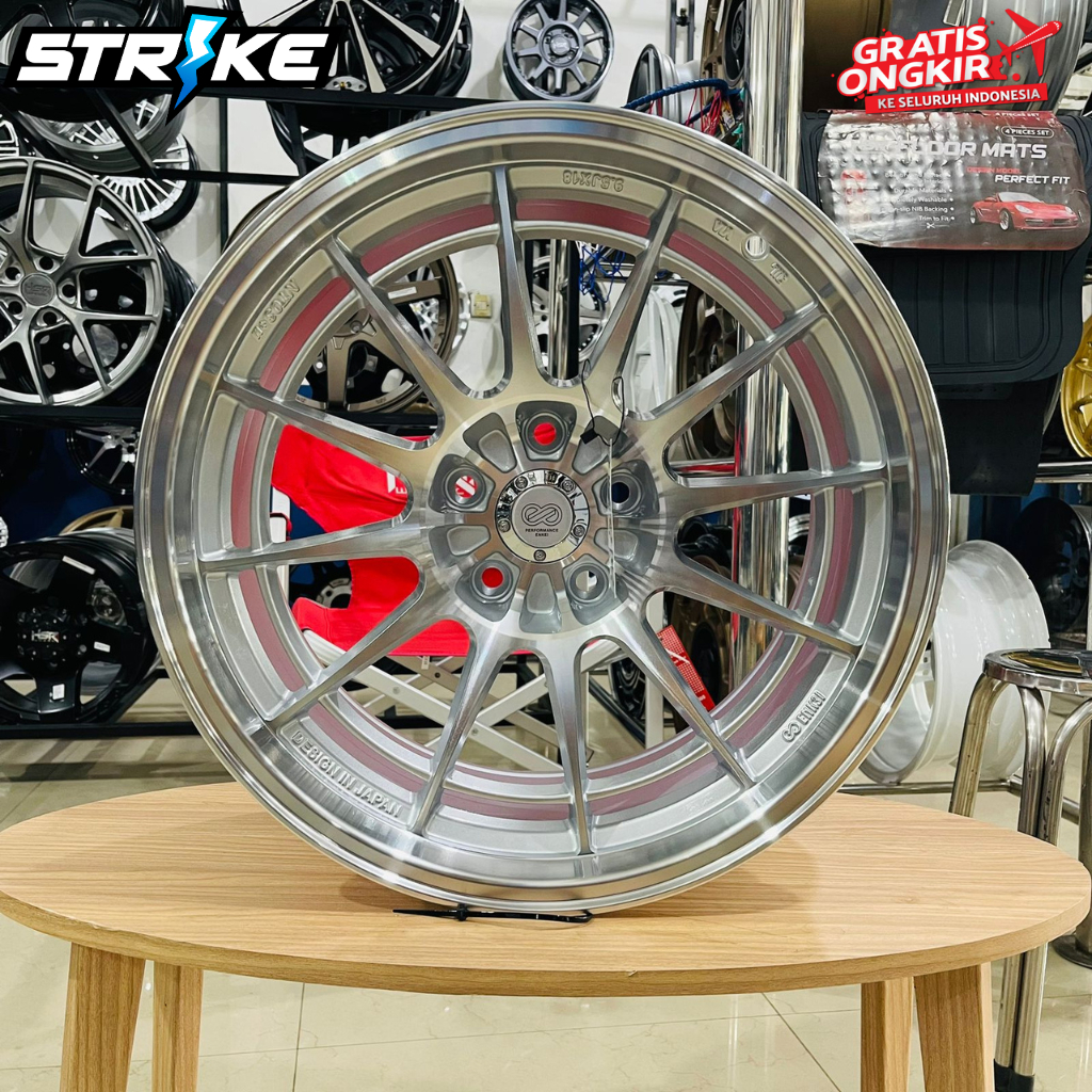 ENKEI SPIDER RING 18 LEBAR 9 ET 22 VELG SPEK INNOVA REBORN ZENIX VENTURER HRV CIVIC ACCORD