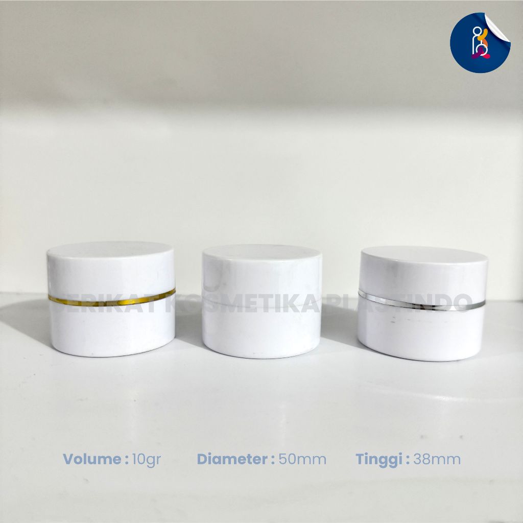 Pot Cream PS 10gr / Pot PS 10gr / Pot PS 10 gram PP PS