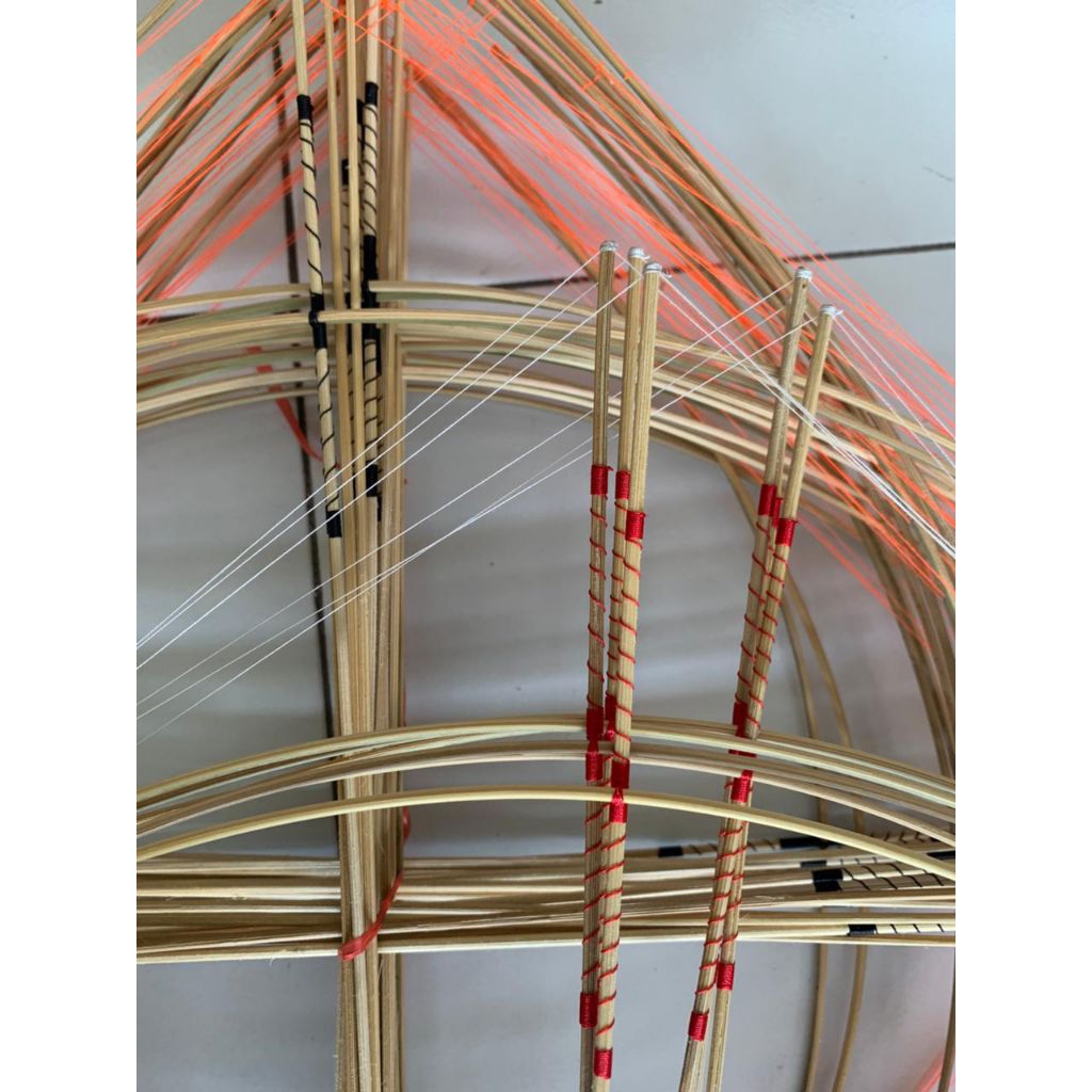 arku layangan sukhoi super. full petung - petung x fiber double lilit