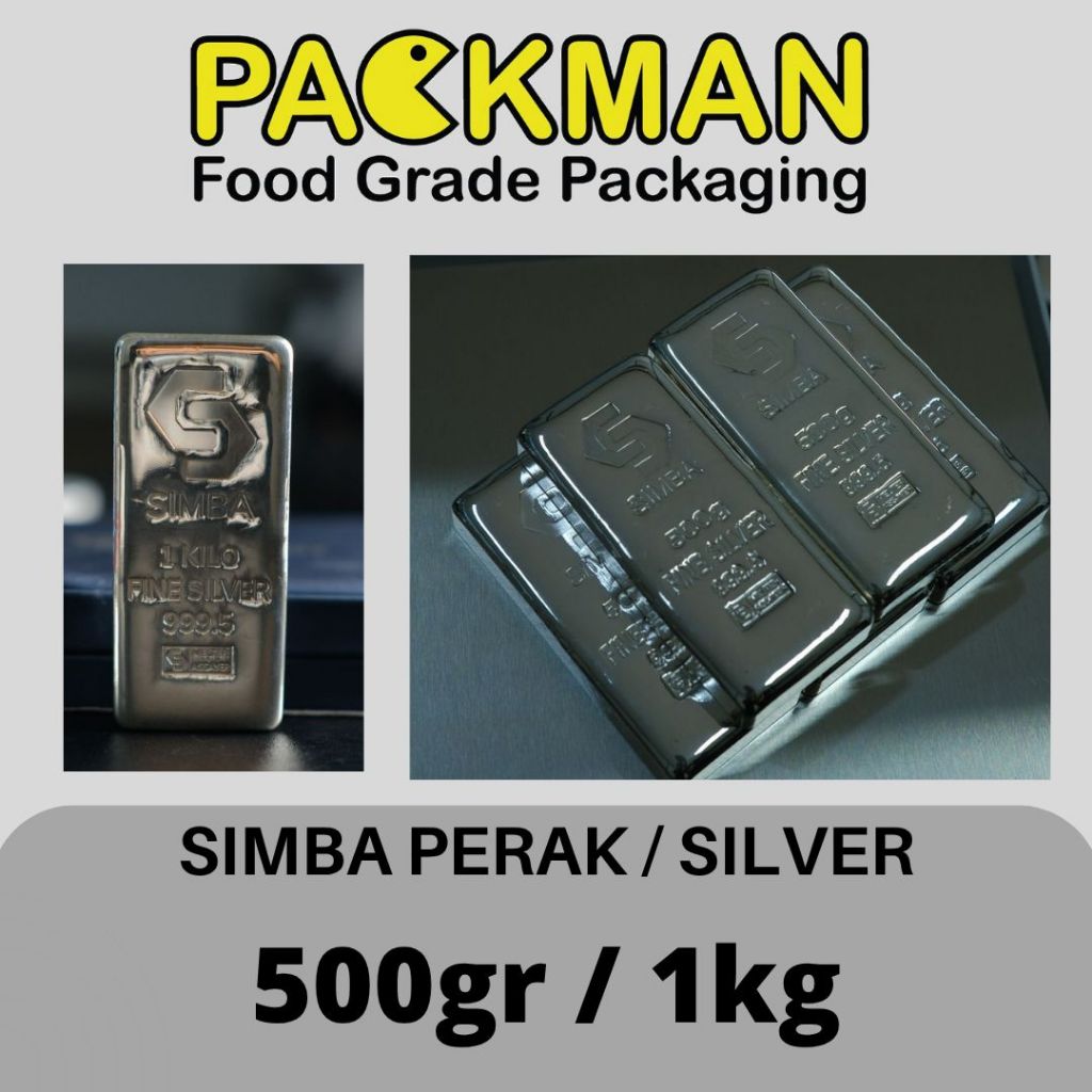(READY STOCK) Perak / Silver SIMBA 500gram & 1000gram sertifikat