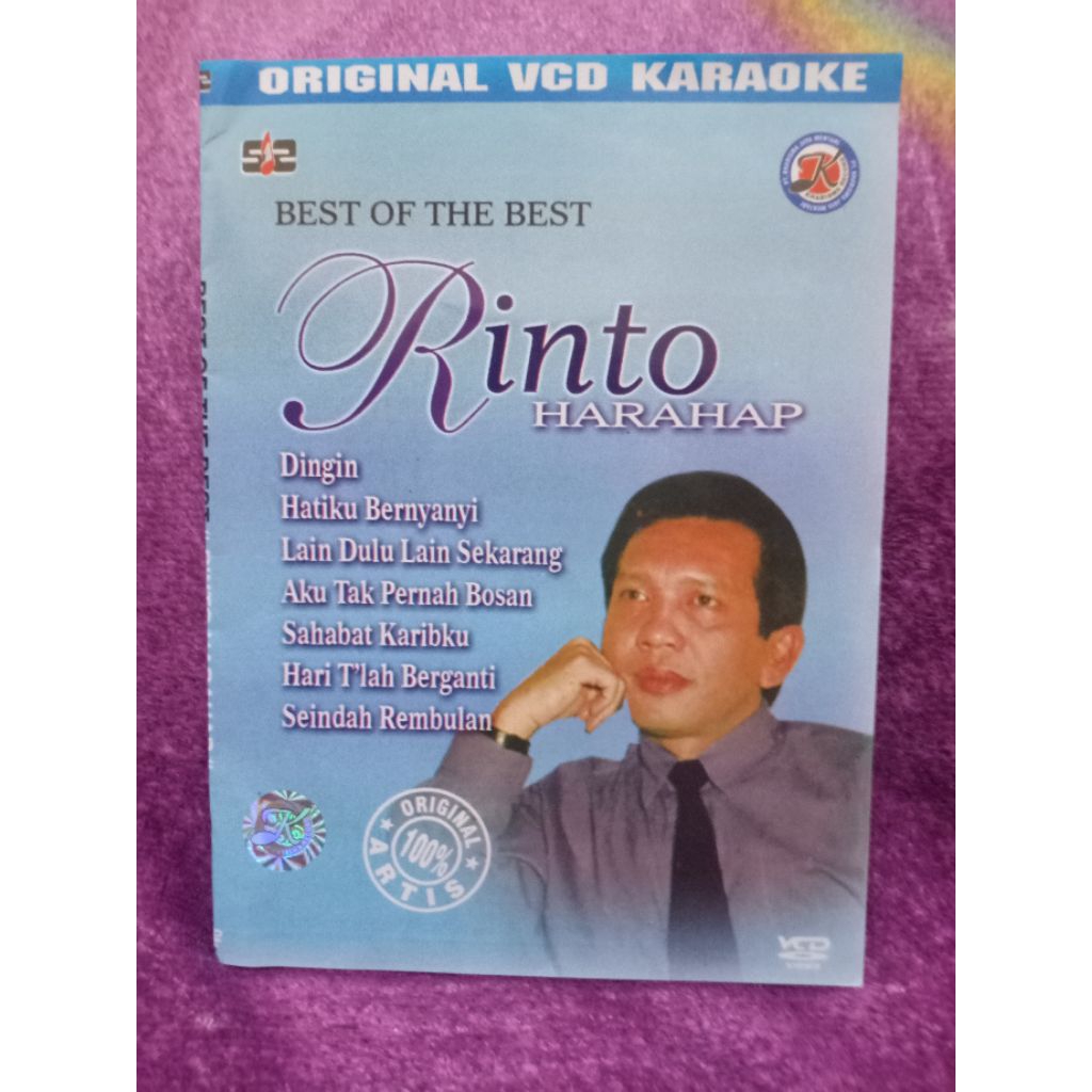 VCD BEST OF THE BEST RINTO HARAHAP