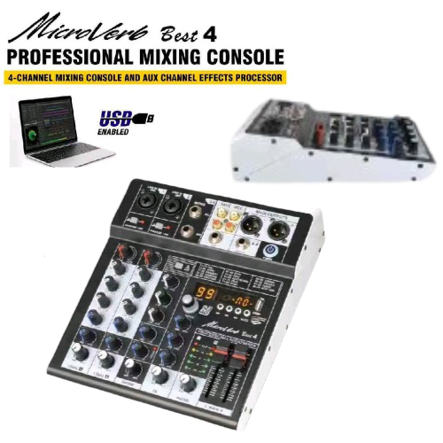 mixer audio microverb Best 4 / M4 Soundcard